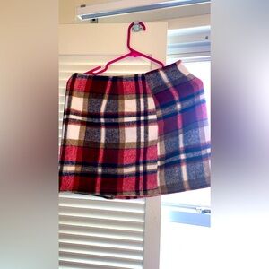 Plaid skirt